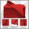 Lann's Linens Set of 12 Cloth Dinner Napkins, 17-inch Polyester Napkins, Washable and Reusable Fabric for Weddings, Hotels, Restaurants